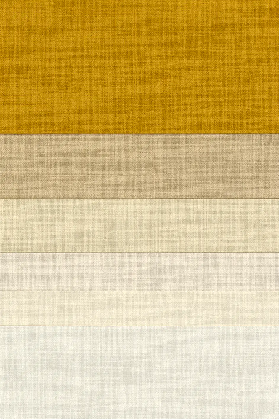 Soft Earthy Gradient. Soft horizontal woven bands shift from ochre and tan to cream and ivory.