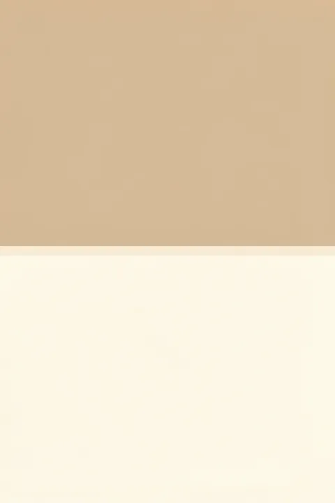Mindful Inhale Exhale. A minimalist composition of pale beige and cream horizontal color blocks, divided by a thin light stripe.