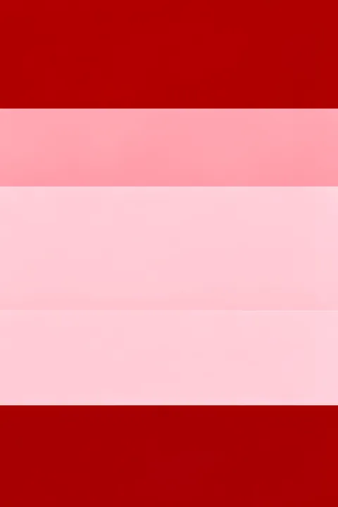 Warm Red Gradient. Broad horizontal bands of deep red and pale pink fill the image in a simple gradient-like arrangement.